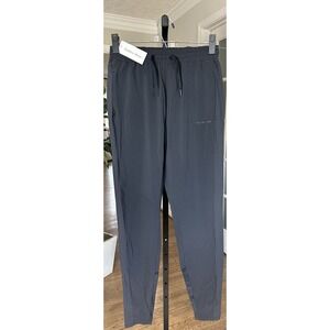 Outdoor Voices Track Pants Women XS Black Joggers Lightweight Nylon Spandex New